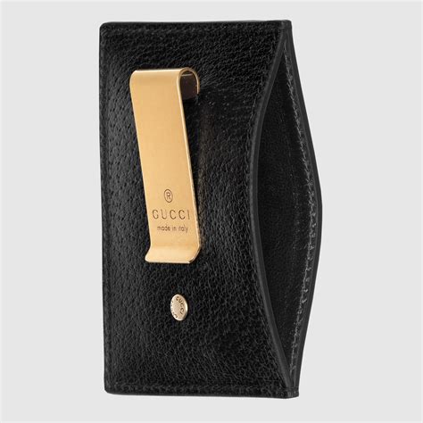 gucci dummy clip|leather money clip Gucci.